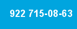 922 715-08-63